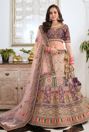 Purple Royal Lehenga Choli set