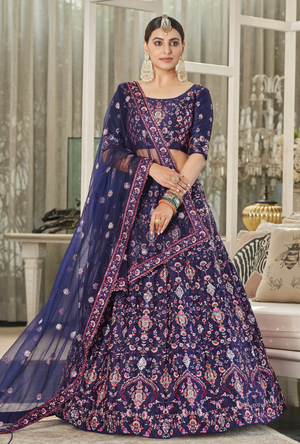 Multicolor Bridesmaid Lehenga