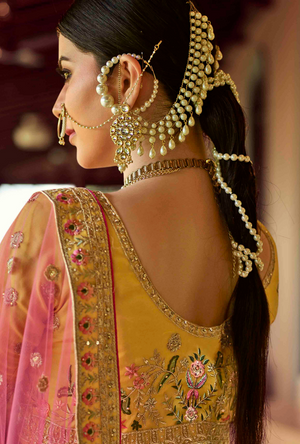 Mustard Lehenga Choli