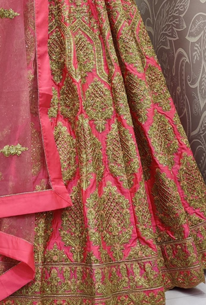 Pink Lehenga Choli