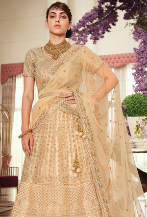 Gold Lehenga Choli set