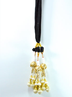 Pearl Lotan Parandi with Gold tassles - Desi Royale