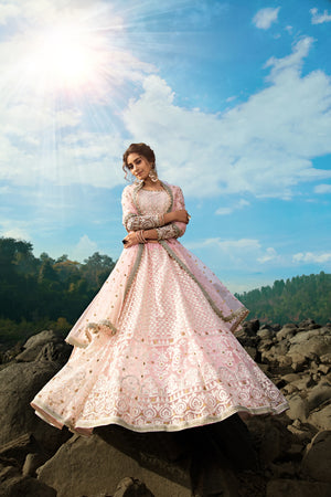 Pink Lehenga Choli