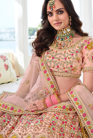 Pink Royal Lehenga Choli set