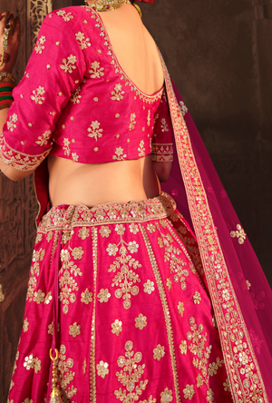 Pink Lehenga