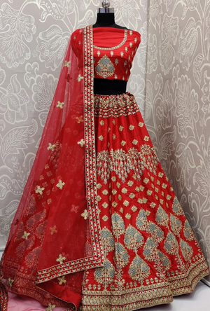 Red Lehenga Choli