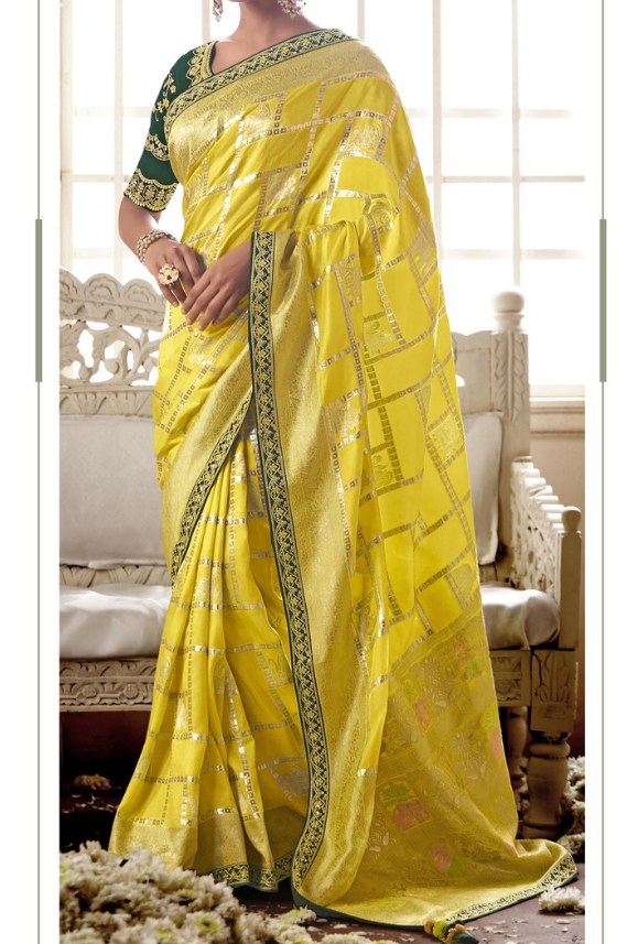 Yellow Saree