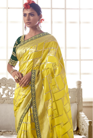 Yellow Saree