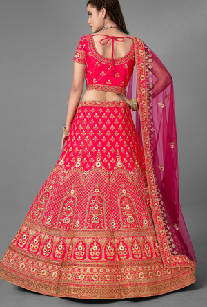 Pink Lehenga Choli