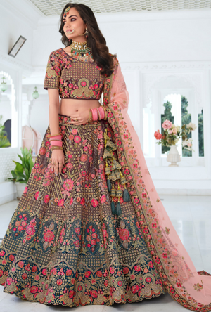 Pink Royal Lehenga Choli set