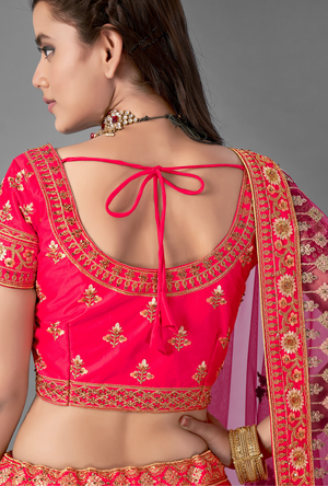 Pink Lehenga Choli