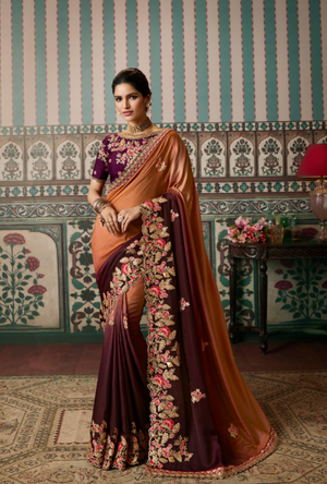 Multicolor Saree