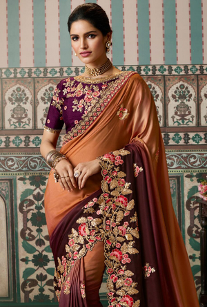 Multicolor Saree