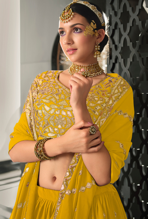 Yellow Lehenga