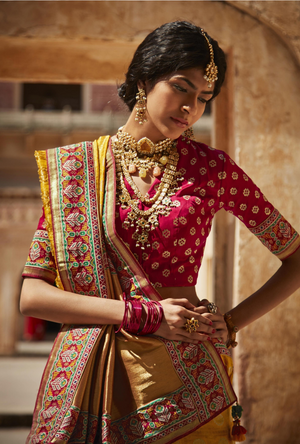 Multicolor Designer Saree