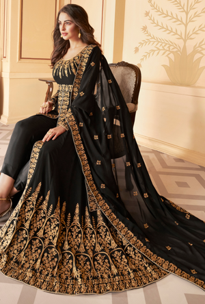 Black Anarkali Suit