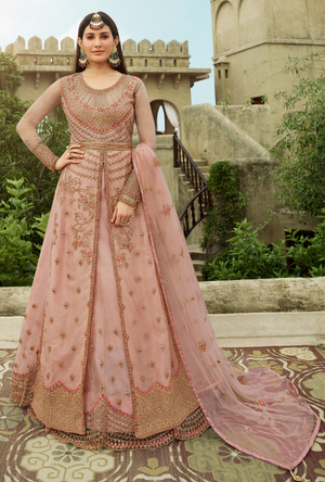 Pink Anarkali Suit