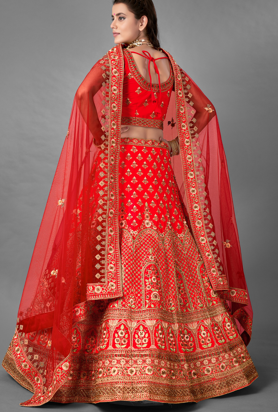 Red Lehenga Choli