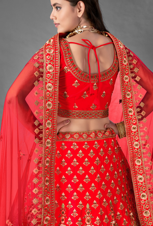 Red Lehenga Choli