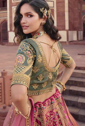 Bridal Multicolour Lehenga