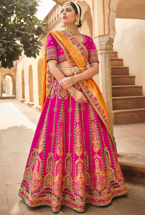 Pink Lehenga Choli set