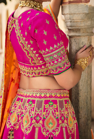 Pink Lehenga Choli set