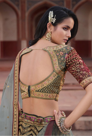 Bridal Multicolour Lehenga