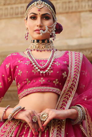 Pink Lehenga