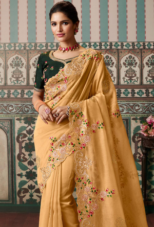 Multicolor Saree