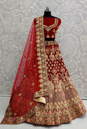 Red Lehenga Choli