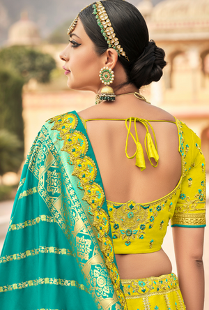 Yellow Lehenga Choli set