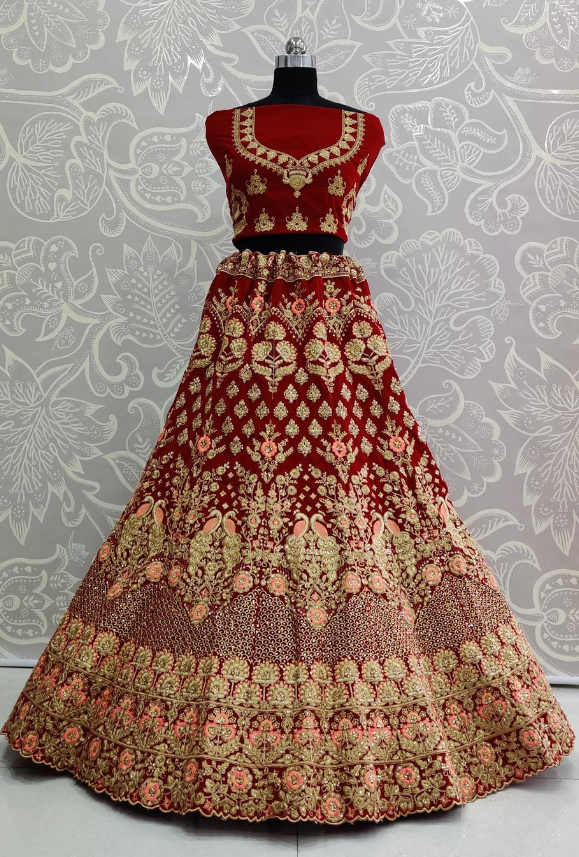 Red Lehenga Choli