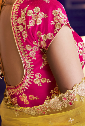 Rani Pink Lehenga Choli - Desi Royale