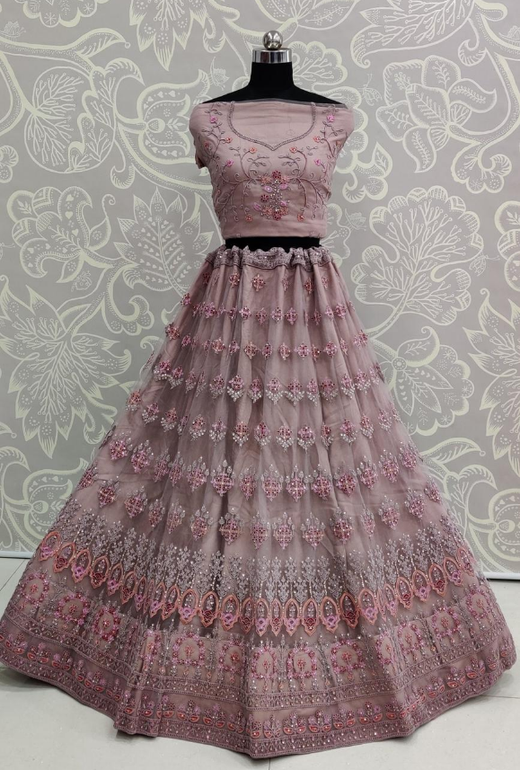 Dark pink Lehenga Choli