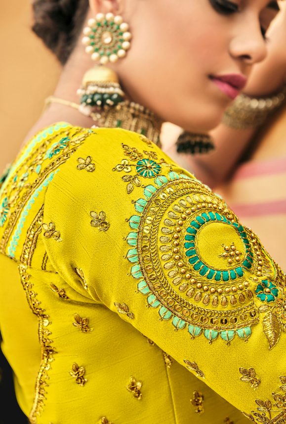 Yellow Lehenga Choli set