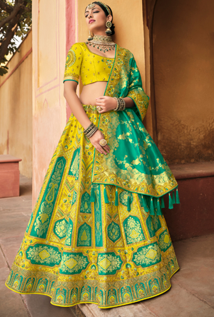 Yellow Lehenga Choli set