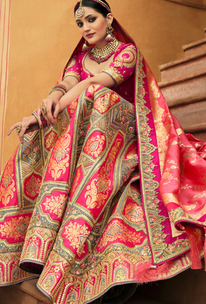 Pink Lehenga Choli set