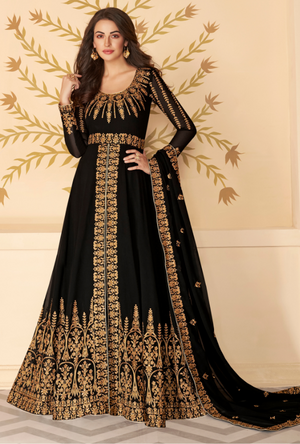 Black Anarkali Suit