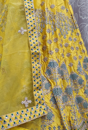 Yellow Lehenga Choli