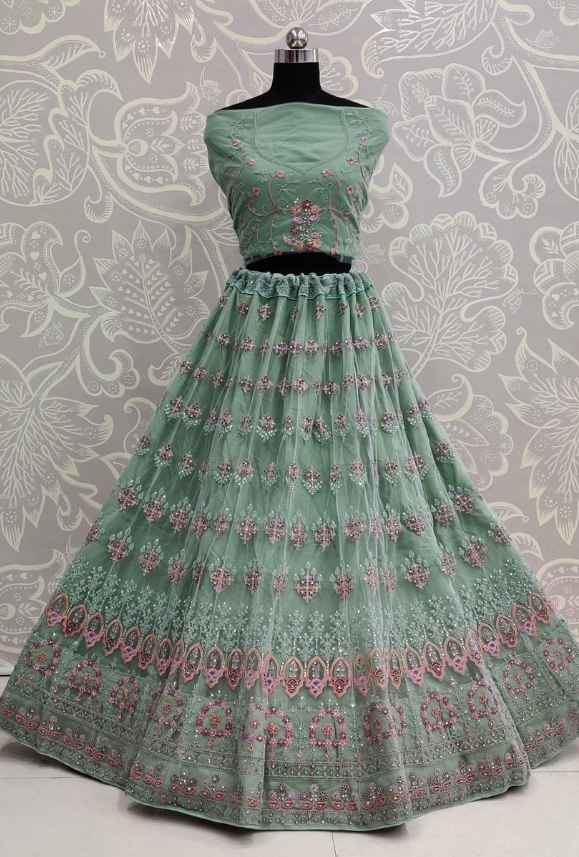 Green Lehenga Choli