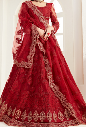 Red Lehenga Choli