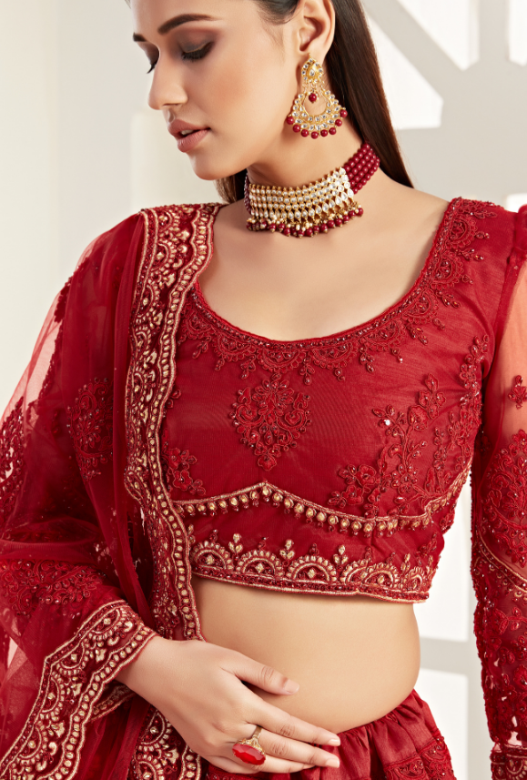 Red Lehenga Choli