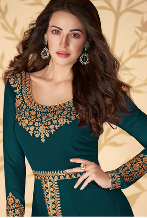 Sea Green Anarkali Suit