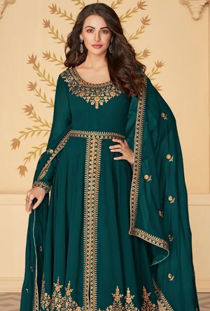 Sea Green Anarkali Suit