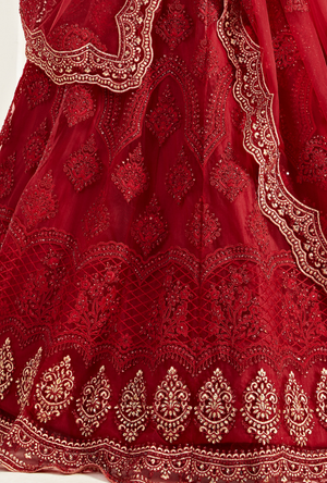 Red Lehenga Choli