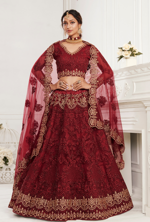 Red Lehenga Choli