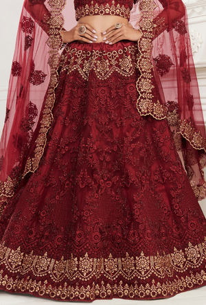 Red Lehenga Choli