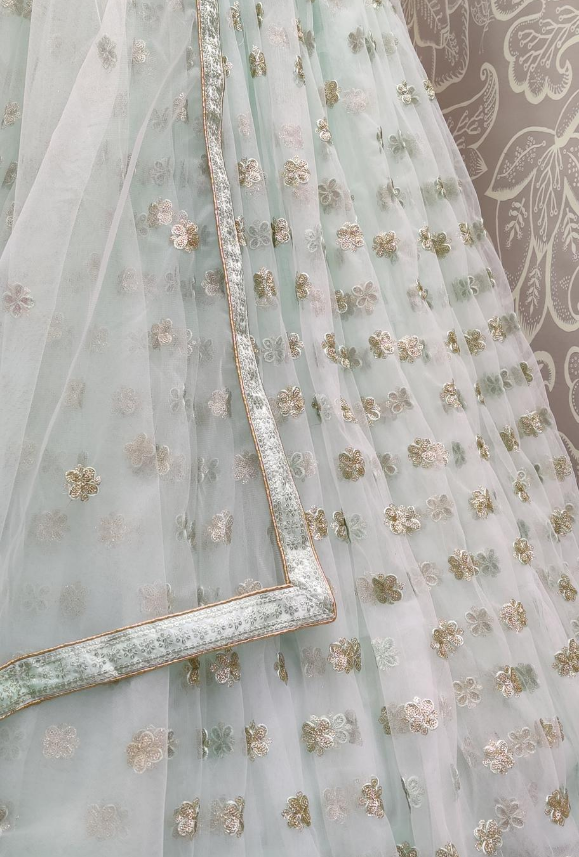 Light Sea Green Lehenga Choli