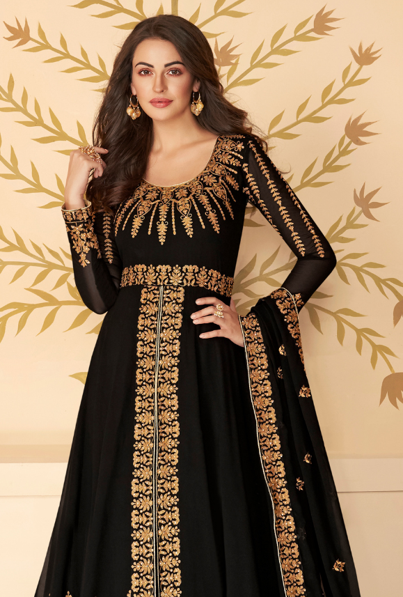 Black Anarkali Suit Black Anarkali Suit