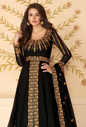 Black Anarkali Suit